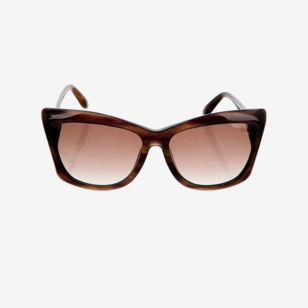 🌟 (SOLD) TOM FORD "LANA" Cat-eye Sunglasses w/ Case - Authentic, Like New - Picture 2 of 12